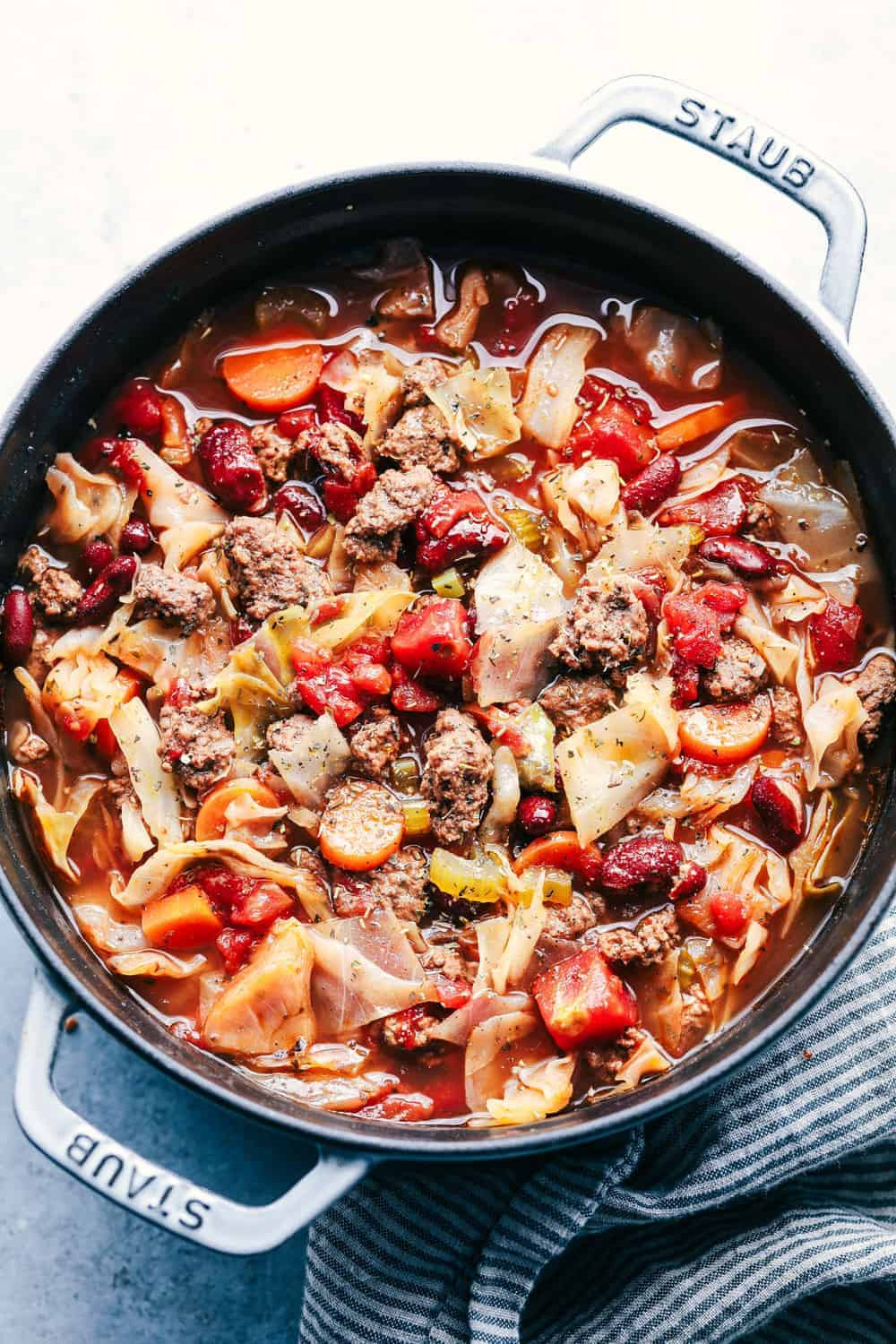 Best Beef Soup Recipe
 Best Ever Beef and Cabbage Soup