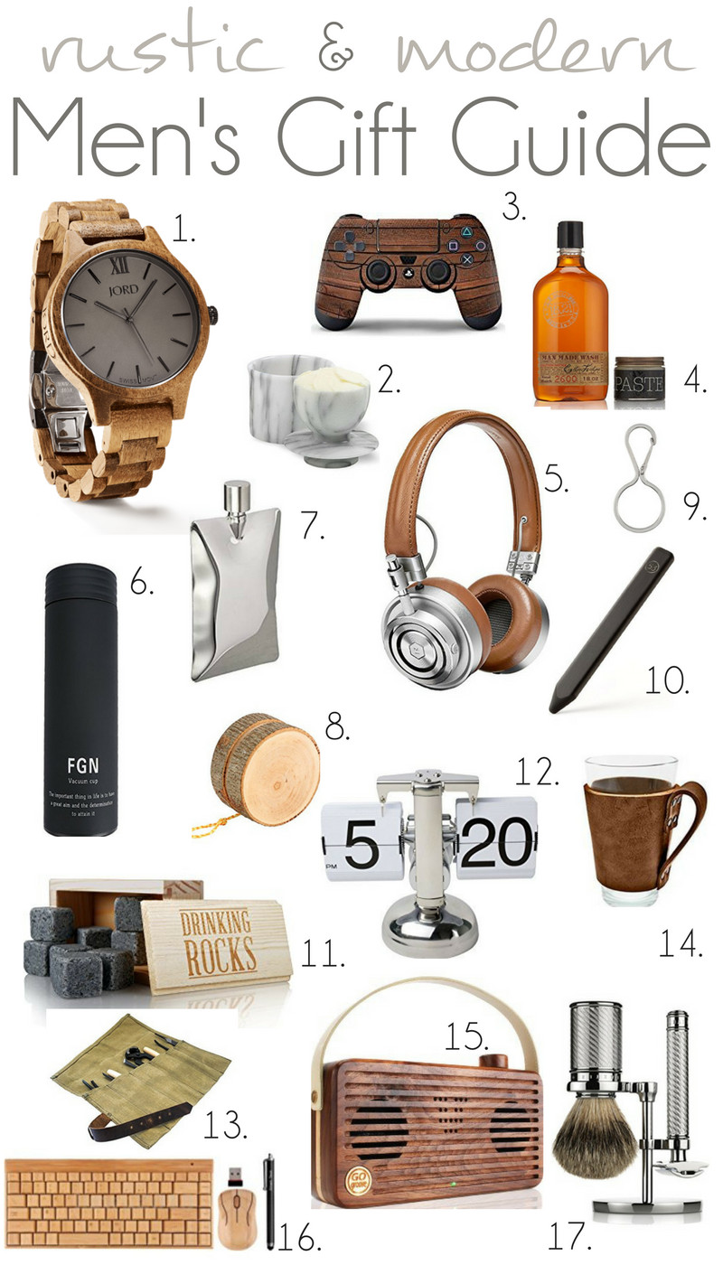 Best Birthday Gifts For Guys
 2016 Rustic and Modern Men s Gift Guide