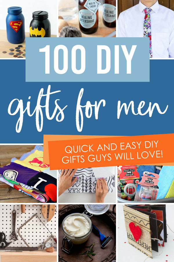 Best Birthday Gifts For Guys
 Creative DIY Gift Ideas for Men