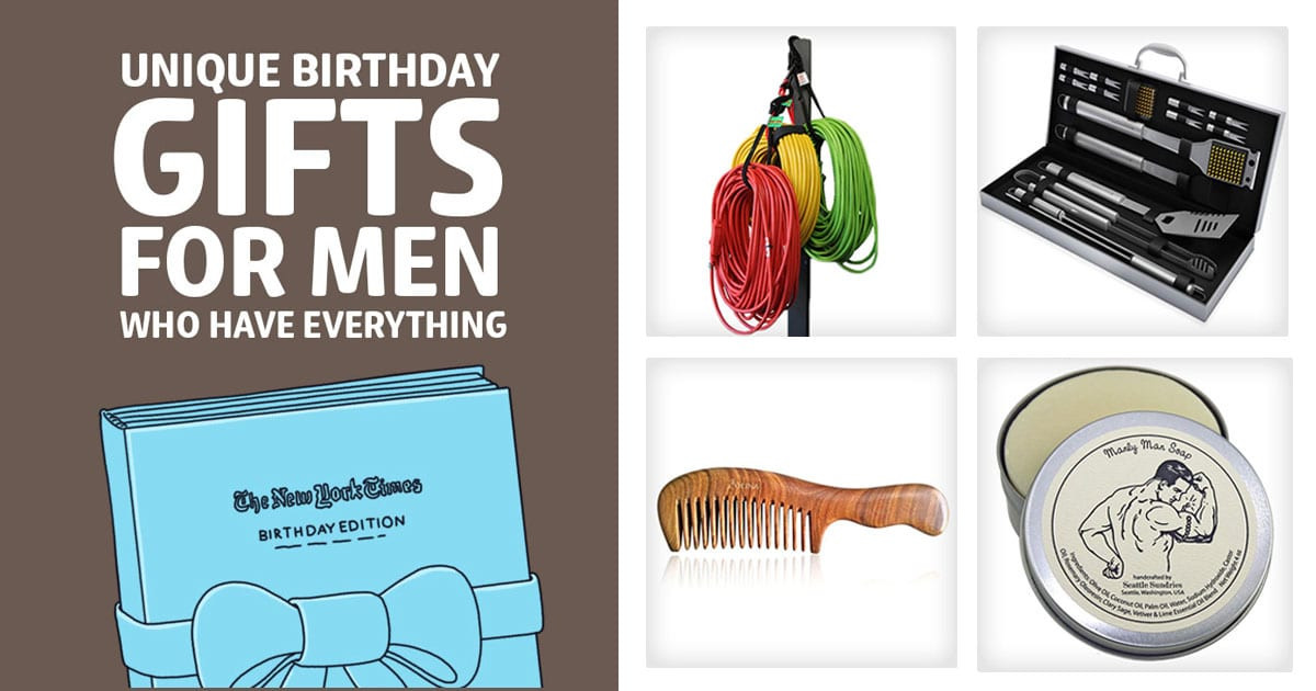 Best Birthday Gifts For Guys
 49 Unique Birthday Gifts for Men Who Have Everything
