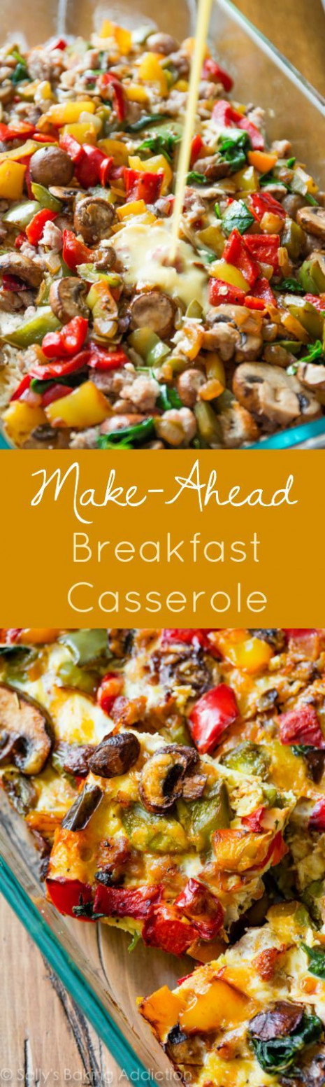 Best Breakfast Casseroles Make Ahead
 Easy Make Ahead Breakfast Casserole Recipe