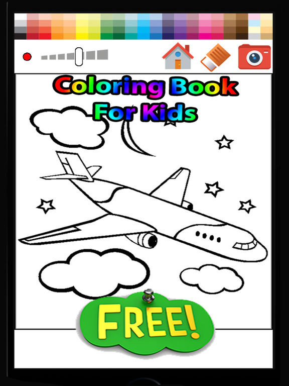 Best Coloring App For Kids
 App Shopper Airplane Coloring Book For Kids Free Games