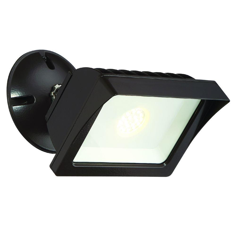 Best Flood Light For Backyard
 EnviroLite Bronze Outdoor LED Adjustable Single Head Flood