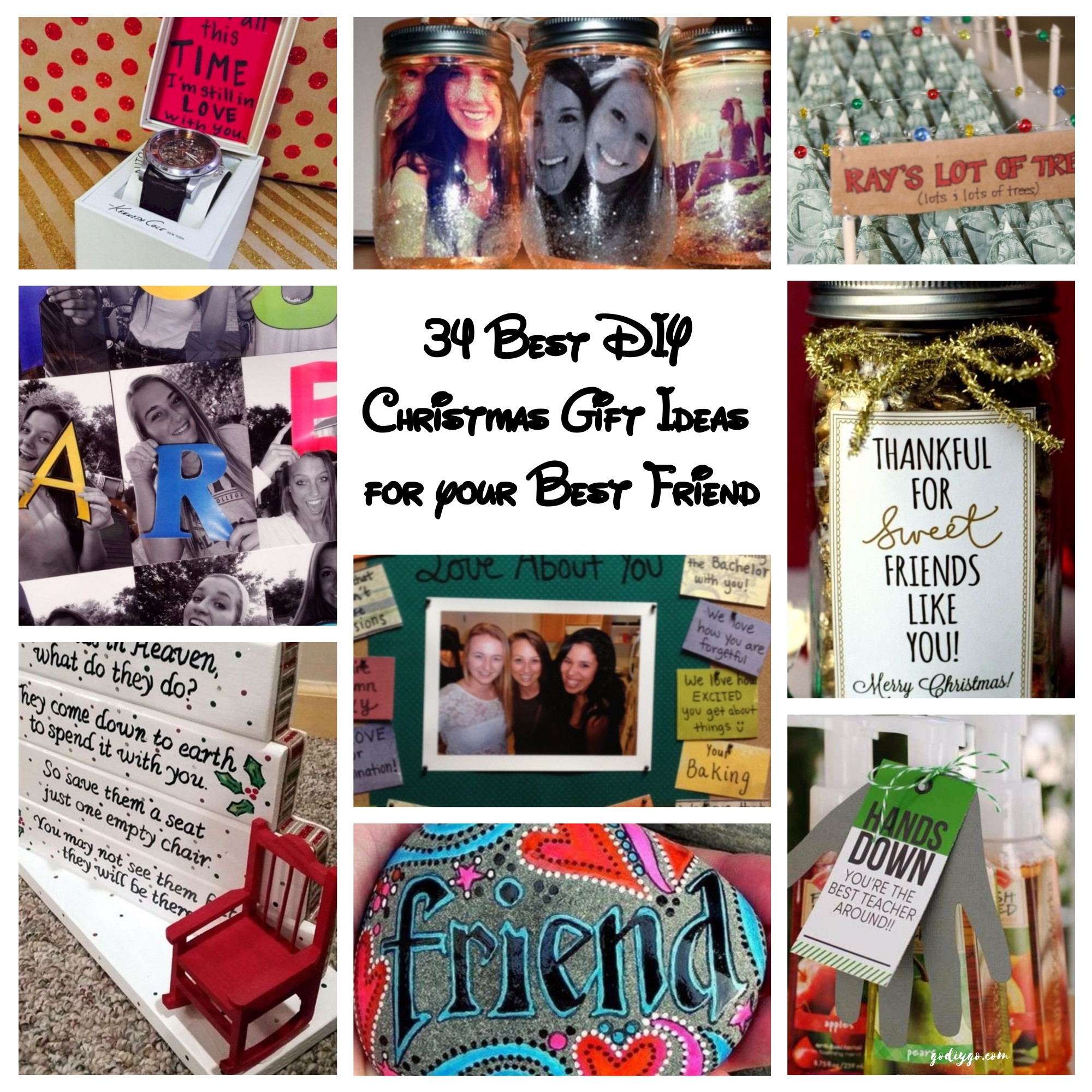 Best Friend Christmas Gift Ideas
 34 Best DIY Christmas Gift Ideas for your Best Friend