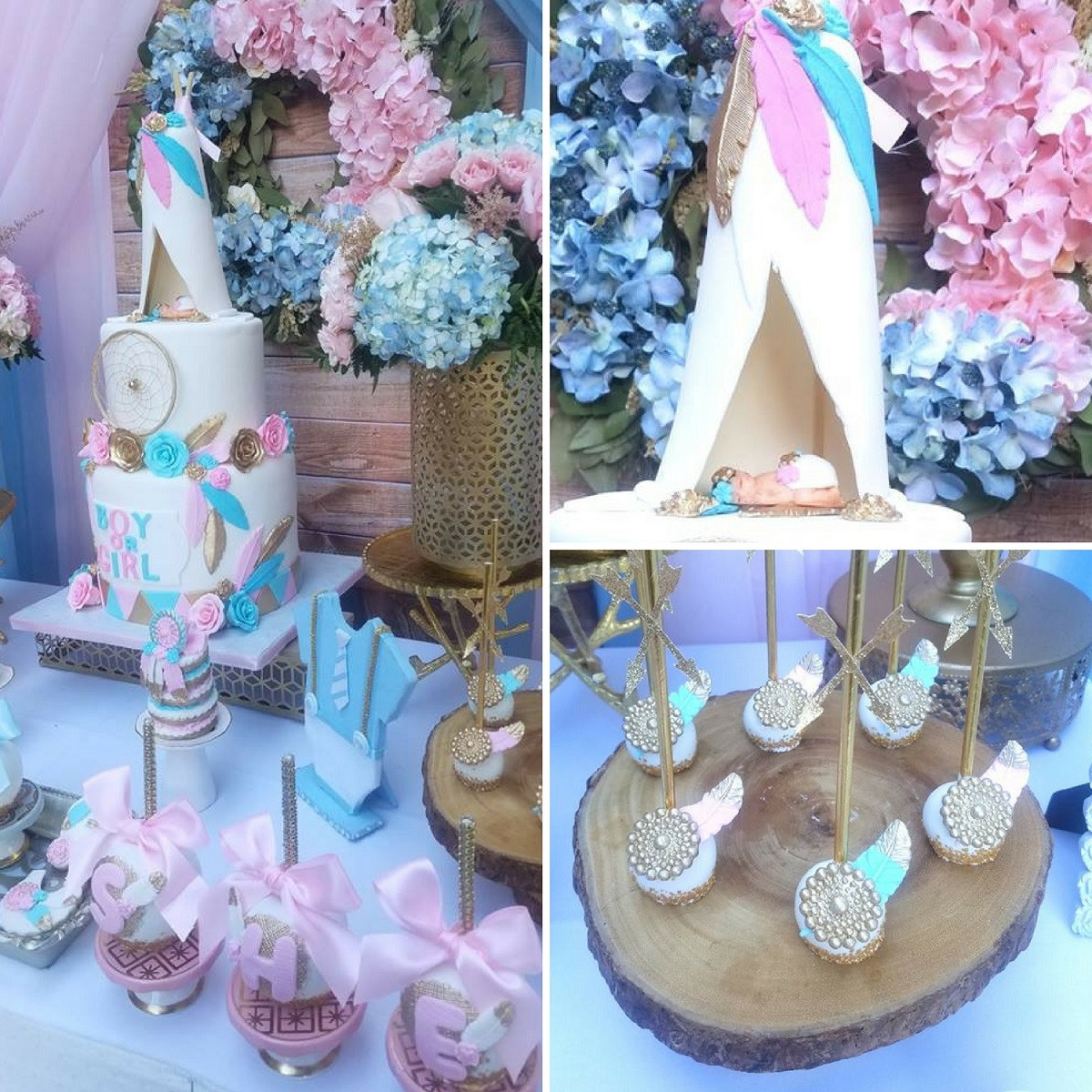 Best Gender Reveal Party Ideas
 Boho Gender Reveal Party Baby Shower Ideas Themes Games