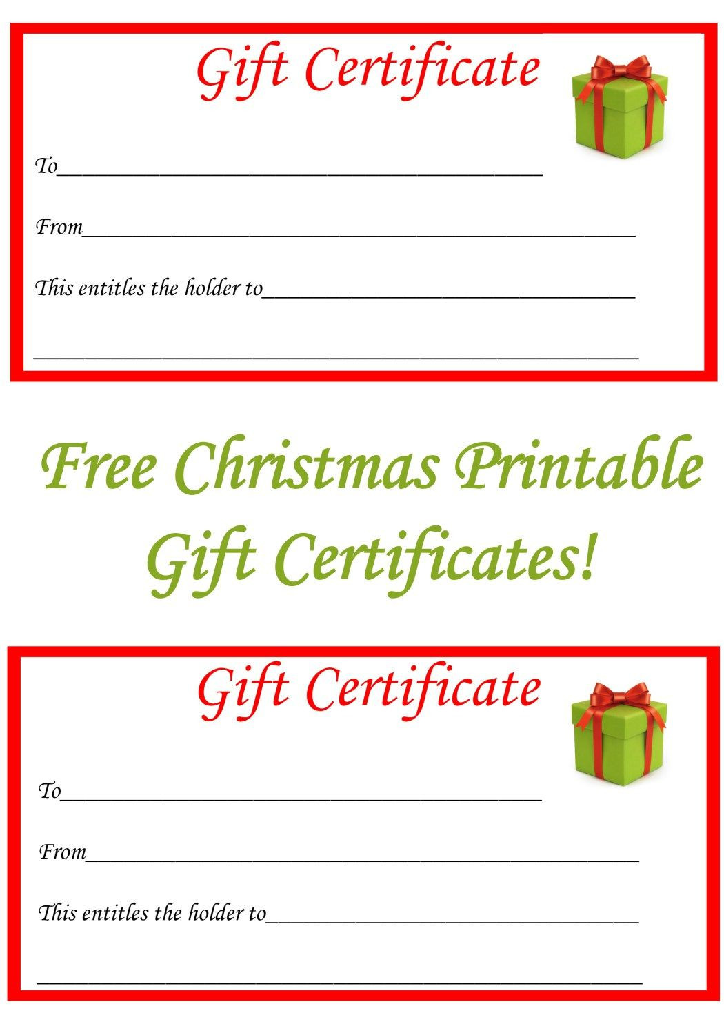 Best Gift Certificate Ideas
 The 25 best Printable t certificates ideas on