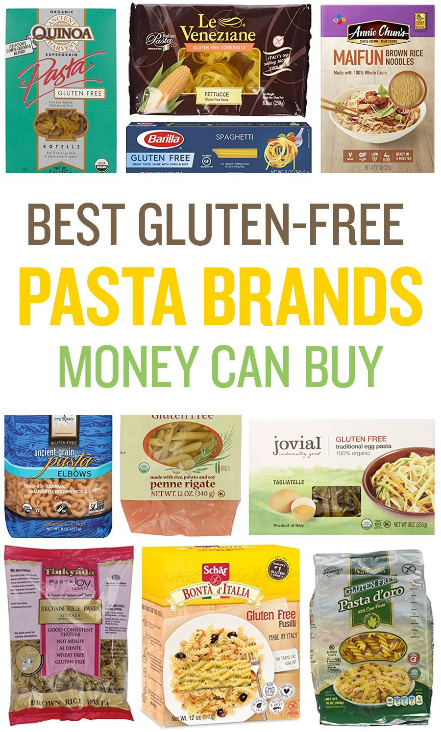 Best Gluten Free Noodles
 10 Best Gluten Free Pasta Brands 2020