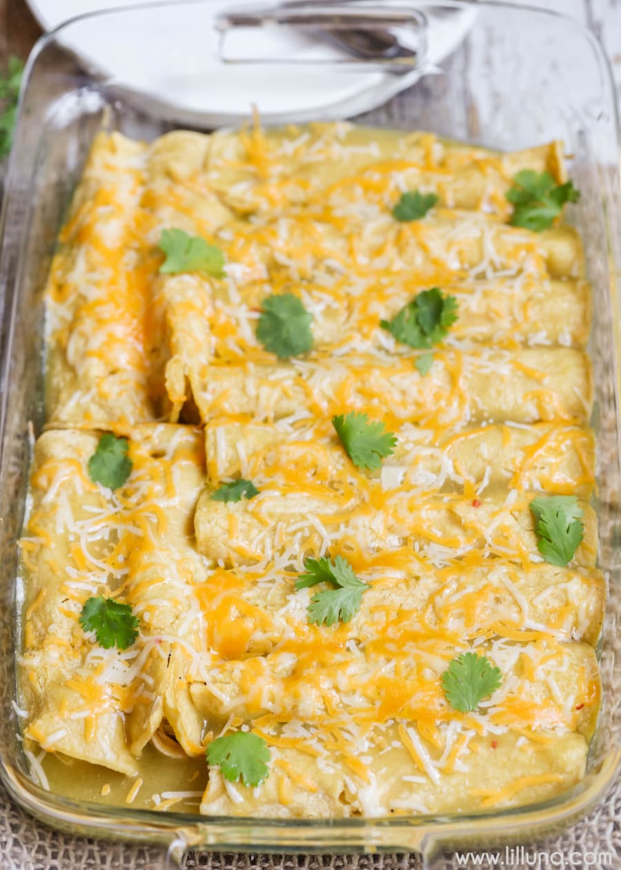 Best Green Chile Chicken Enchilada Casserole Recipe
 BEST Green Chile Chicken Enchiladas VIDEO