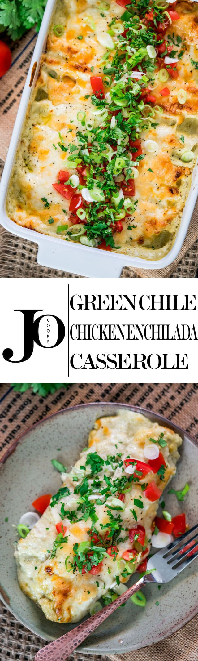 Best Green Chile Chicken Enchilada Casserole Recipe
 Quick and Easy Green Chile Chicken Enchilada Casserole