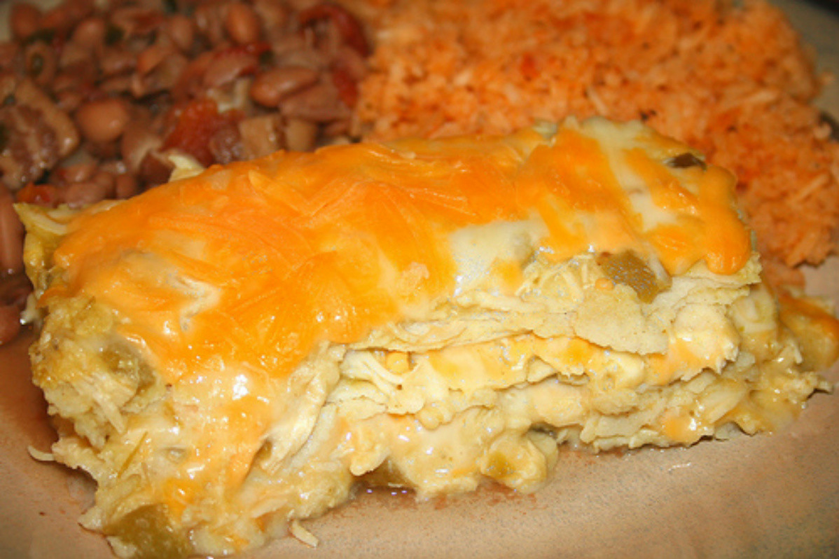 Best Green Chile Chicken Enchilada Casserole Recipe
 Tastee Recipe Discover the Best Kept Casserole Secret for