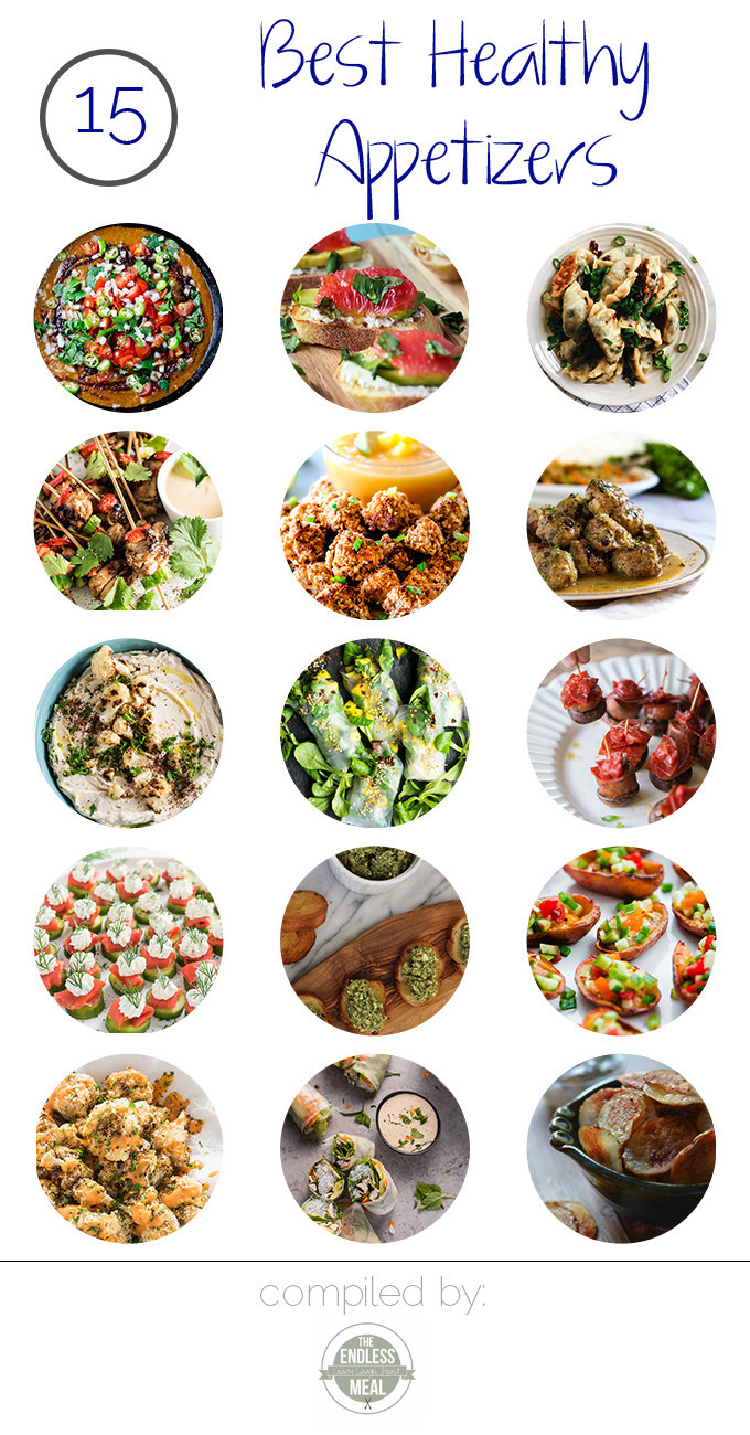 Best Healthy Appetizers
 The 15 Best Healthy Appetizers