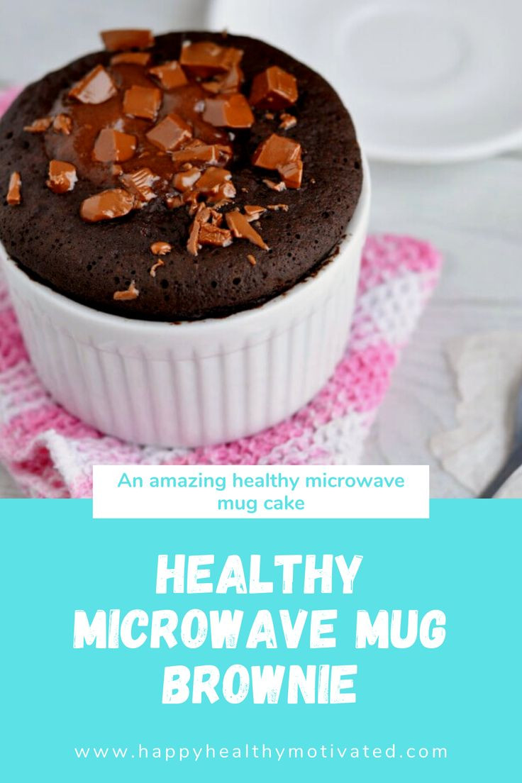 Best Microwave Desserts
 The Best Healthy Microwave Mug Brownie in 2020