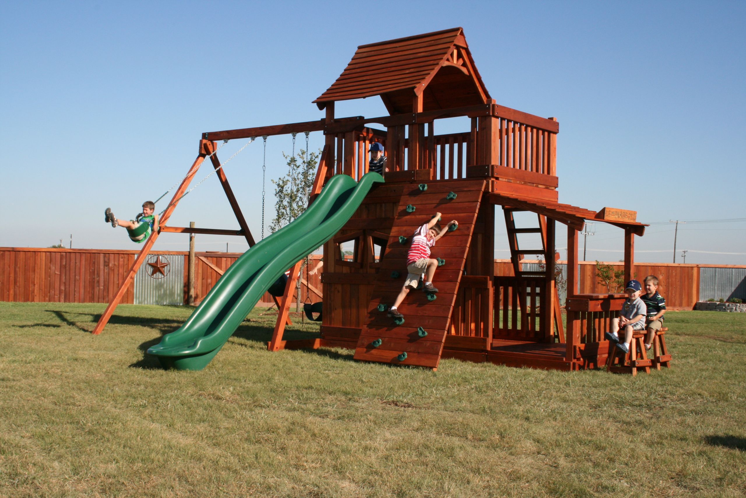 Best Playset For Backyard
 Best Wooden Swing Set Wood Playset