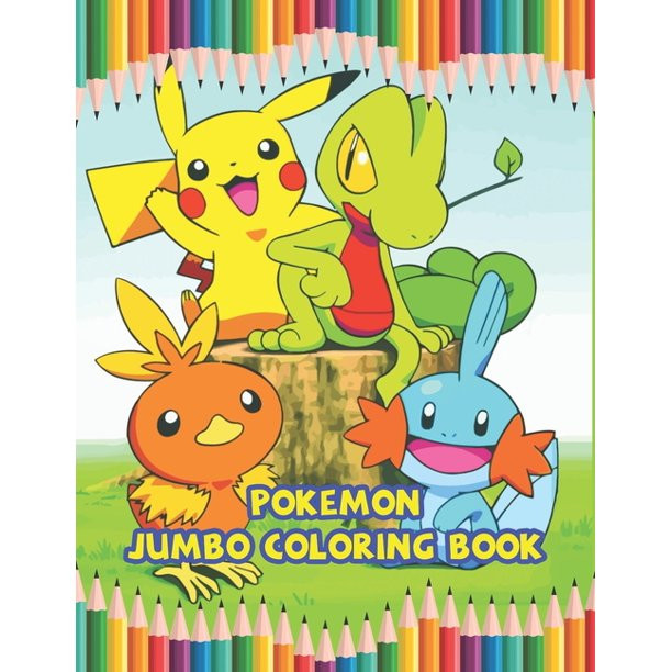 Best Pokemon Gifts For Kids
 Pokemon Jumbo Coloring Book Best Coloring Book Gifts For