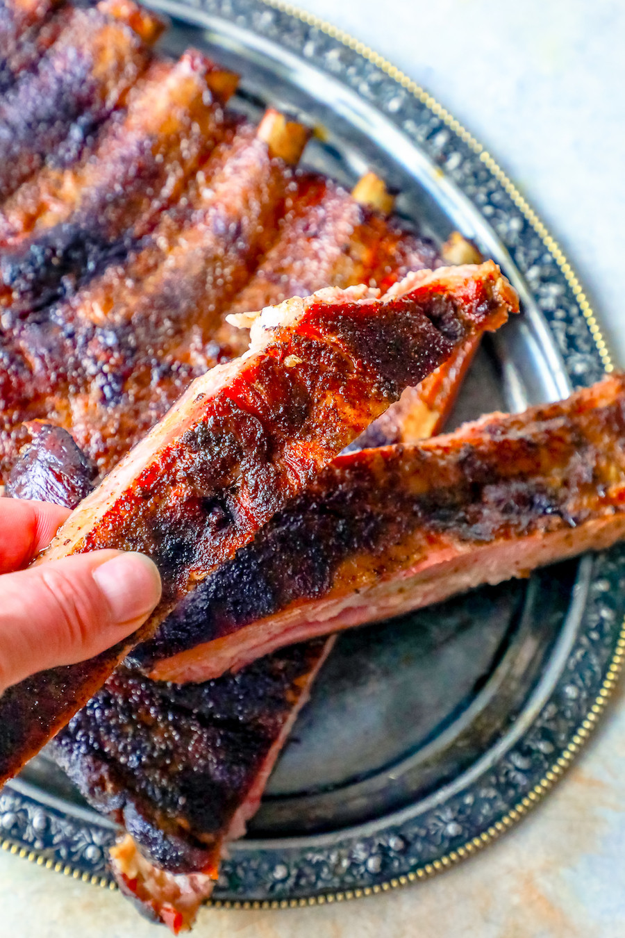 Best Pork Ribs Recipe
 The Best Smoked Pork Ribs Recipe Ever Sweet Cs Designs