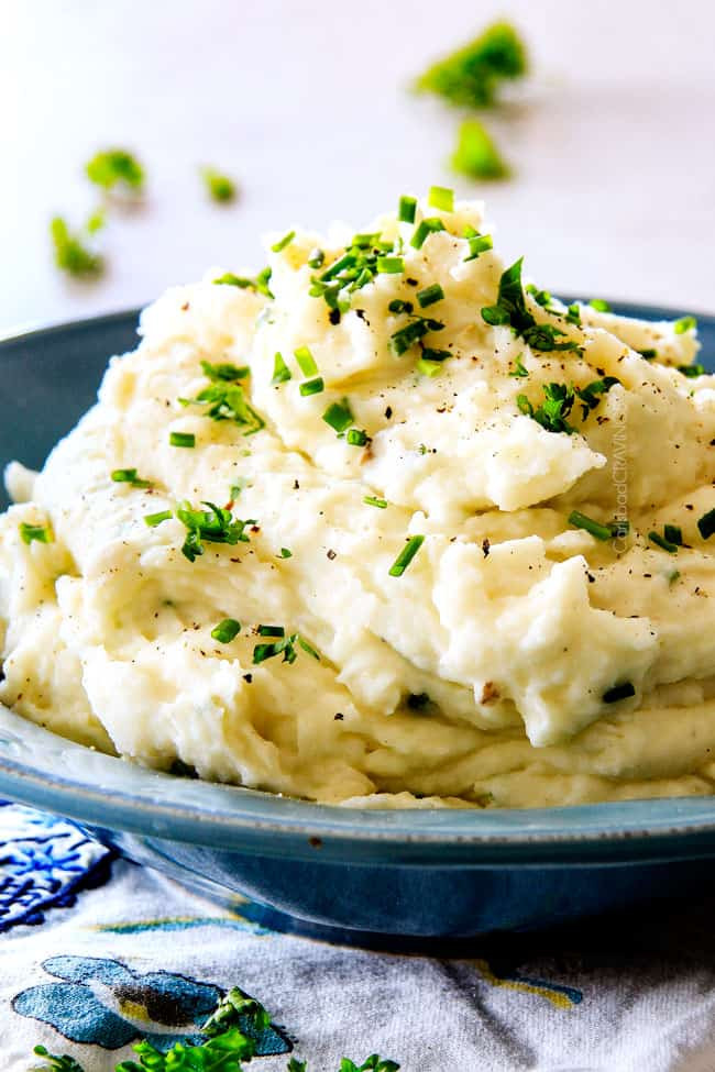 Best Potato For Mashed Potatoes
 BEST Garlic Mashed Potatoes Make ahead Carlsbad Cravings