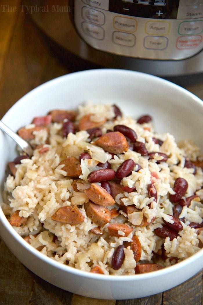 Best Rice And Beans Recipe
 Instant Pot Red Beans and Rice · The Typical Mom