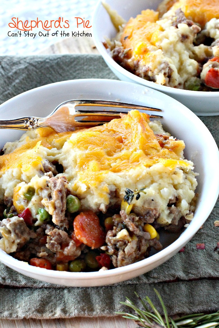 Best Shepherd'S Pie
 Shepherd s Pie Can t Stay Out of the Kitchen