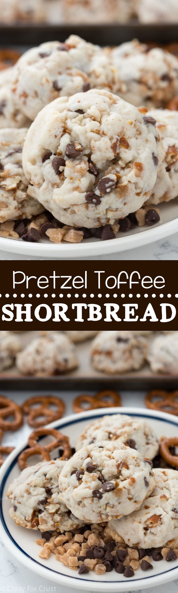 Best Shortbread Cookies
 Pretzel Toffee Shortbread Cookies Recipe