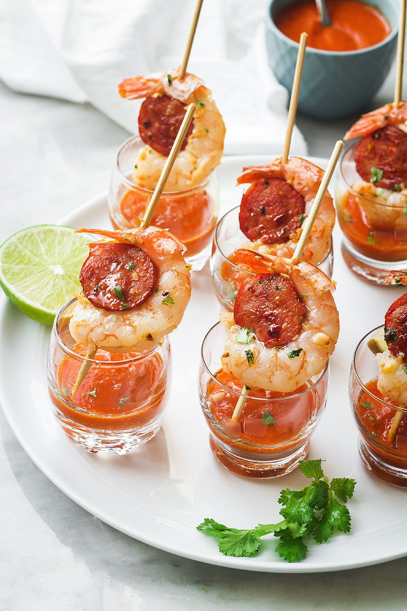 Best Shrimp Appetizers
 Shrimp and Chorizo Appetizers Recipe — Eatwell101