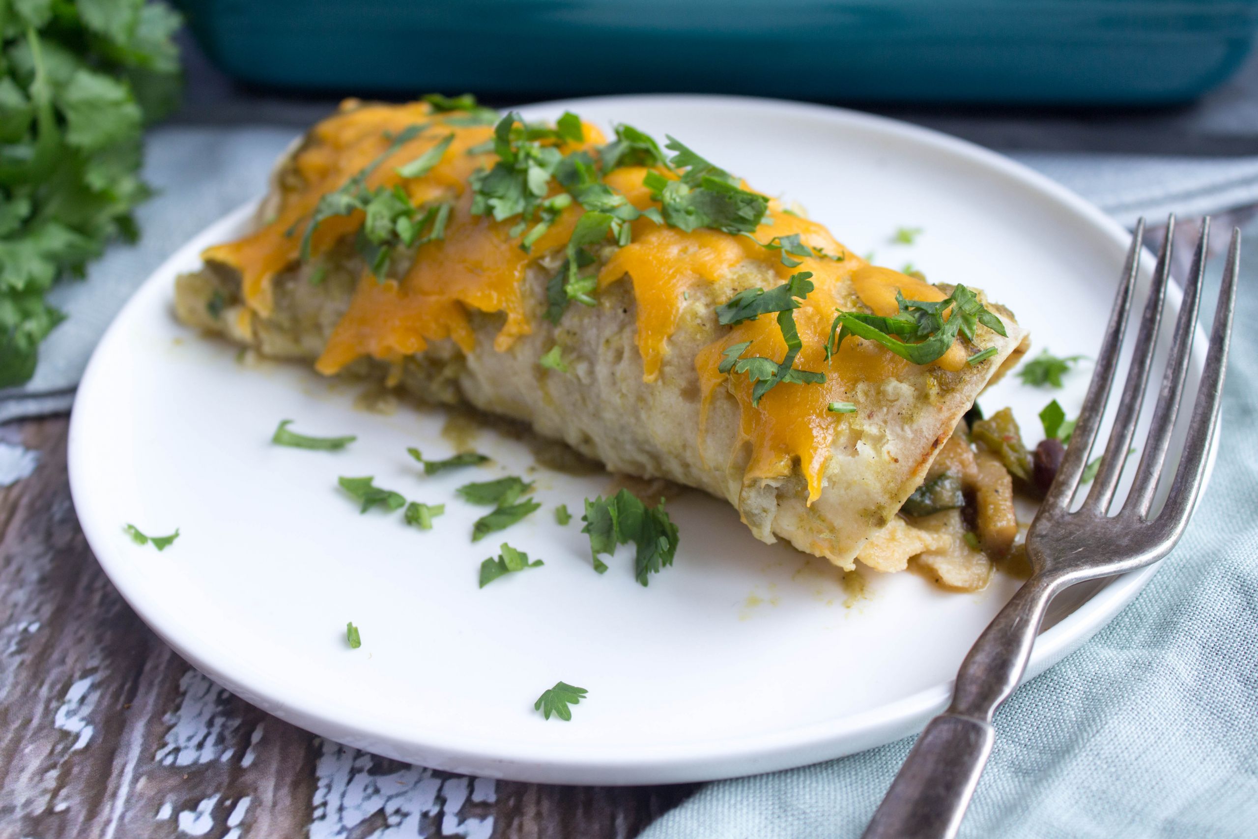 Best Vegetarian Enchiladas
 Sweet Potato Black Bean Veggie Enchiladas Recipe