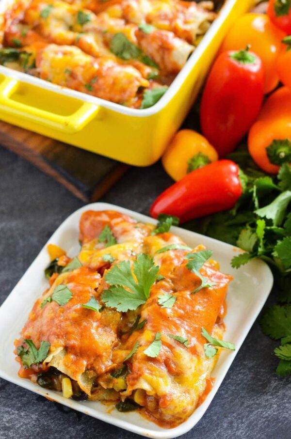 Best Vegetarian Enchiladas
 Ve able Enchiladas Recipe