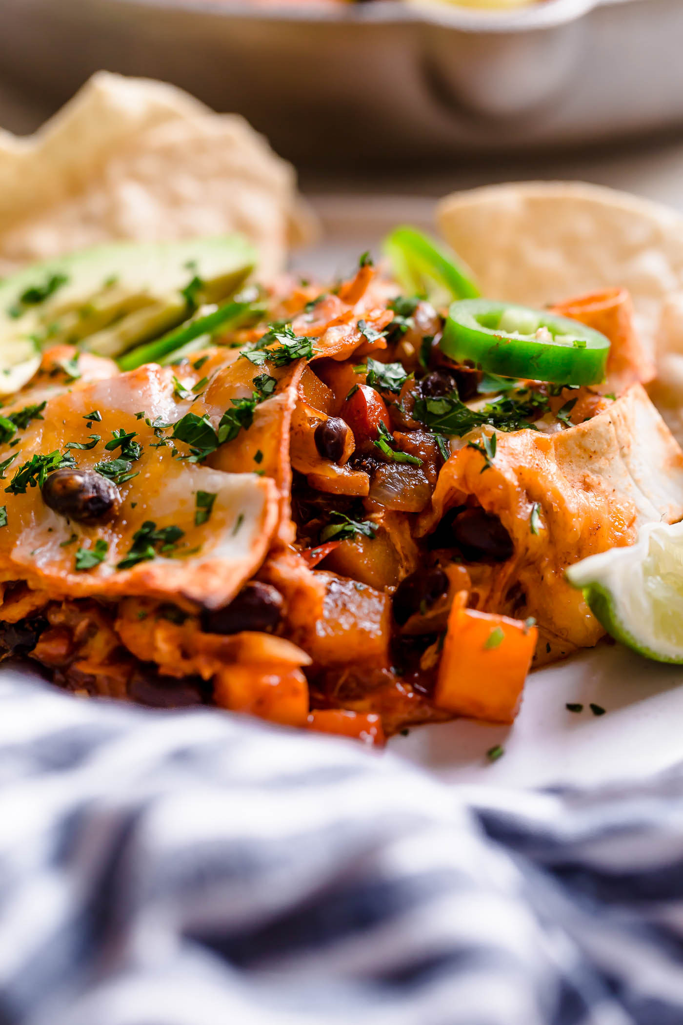 Best Vegetarian Enchiladas
 butternut squash & black bean ve arian enchiladas