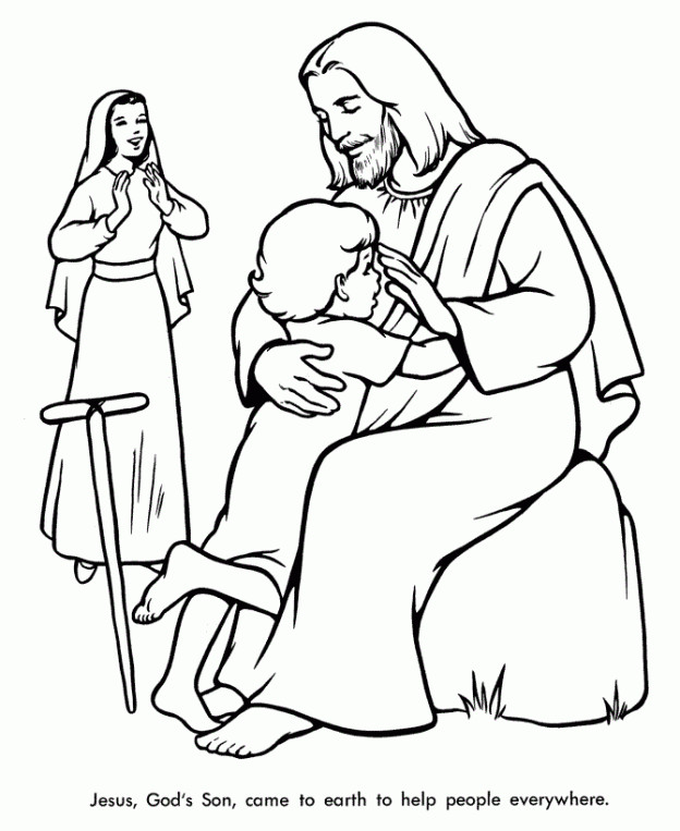 Bible Coloring Book For Kids
 Free Printable Bible Coloring Pages For Kids