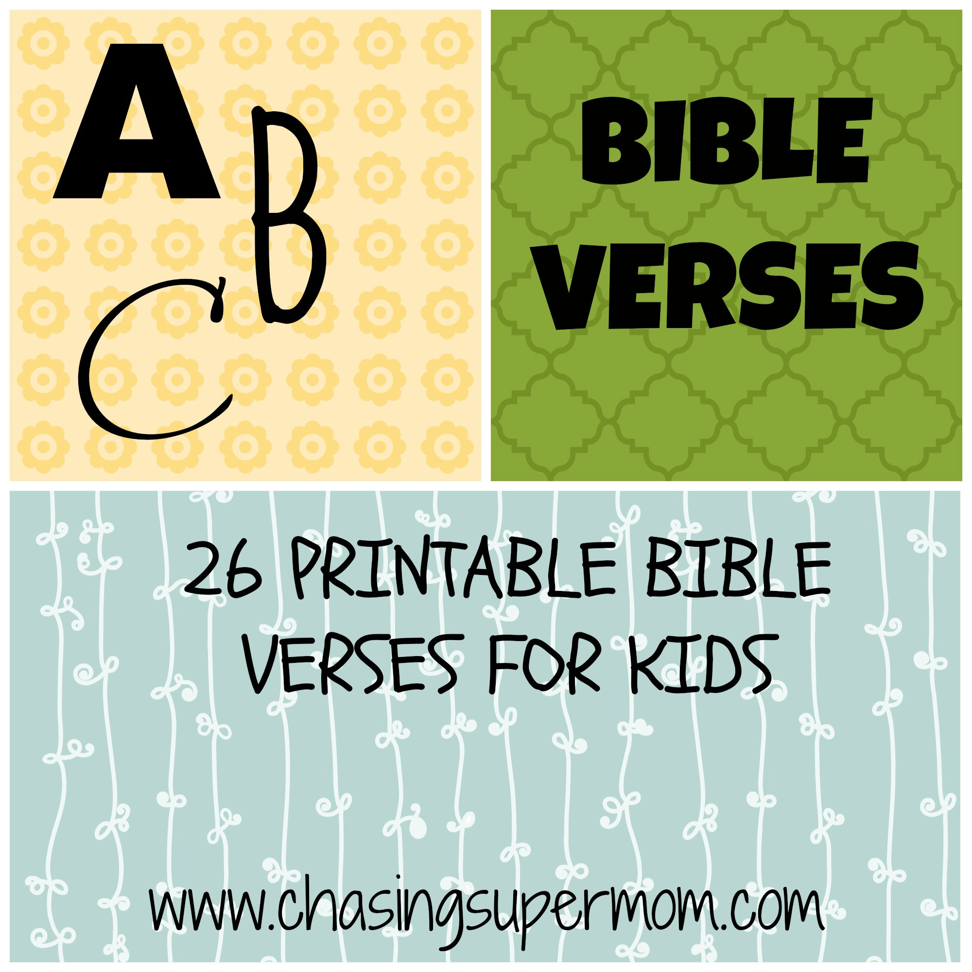 Bible Quotes For Children
 ABC Bible Verses