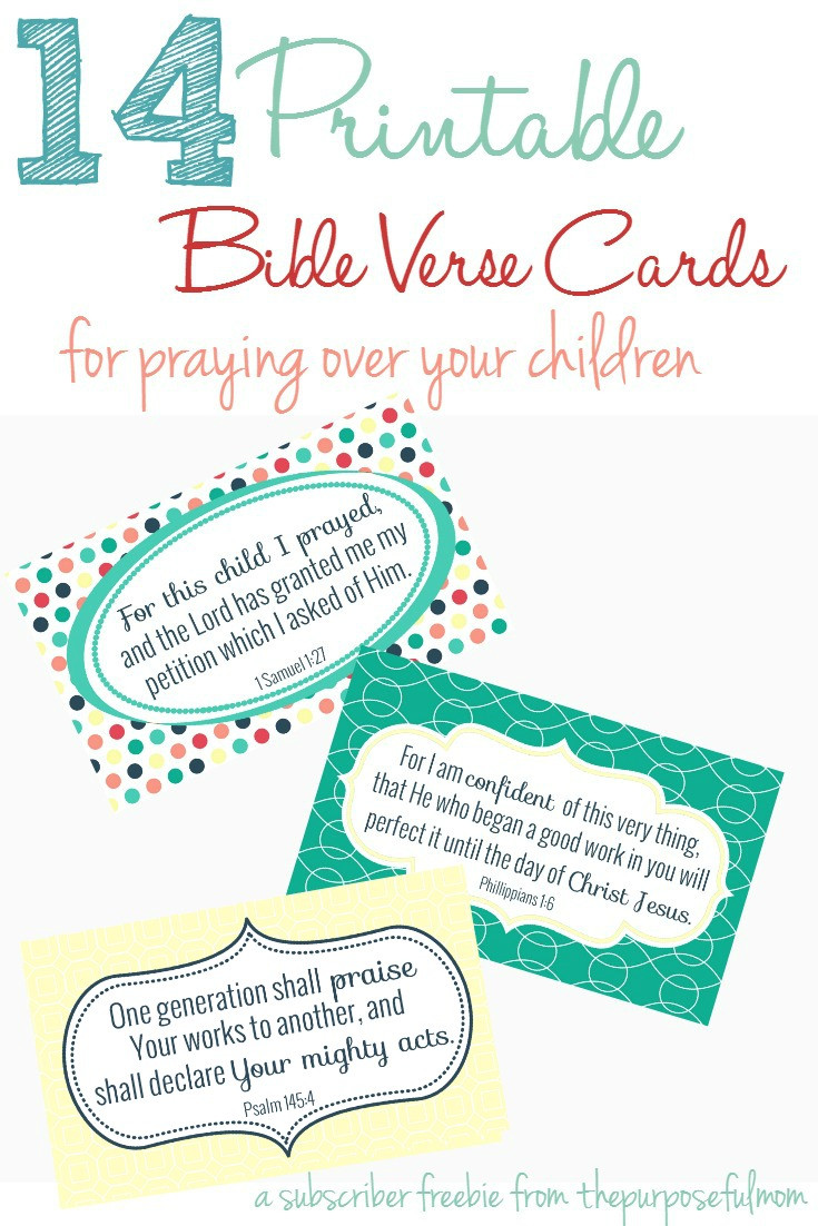 Bible Quotes For Children
 14 Bible Verses Every Mom Can Pray Over Her Children The