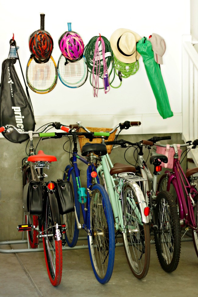 Bike Organization Garage
 easy bike storage Our Fifth House