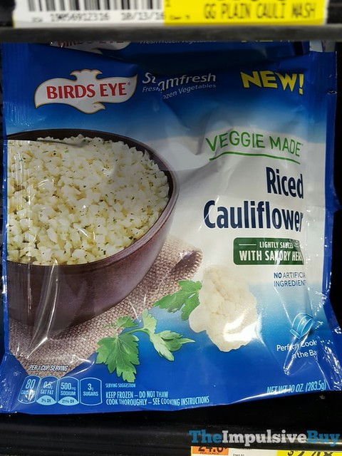 Birds Eye Cauliflower Rice
 Spotted on Shelves – Page 6 – The Impulsive Buy