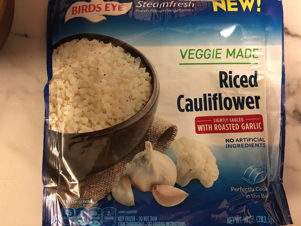 Birds Eye Cauliflower Rice
 Poor Man s Atkins Blog