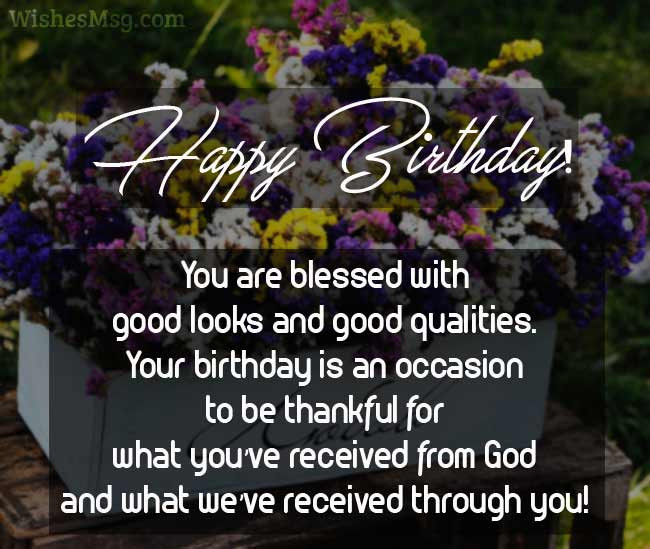 Birthday Blessings Quotes
 60 Religious Birthday Wishes Messages and Quotes WishesMsg