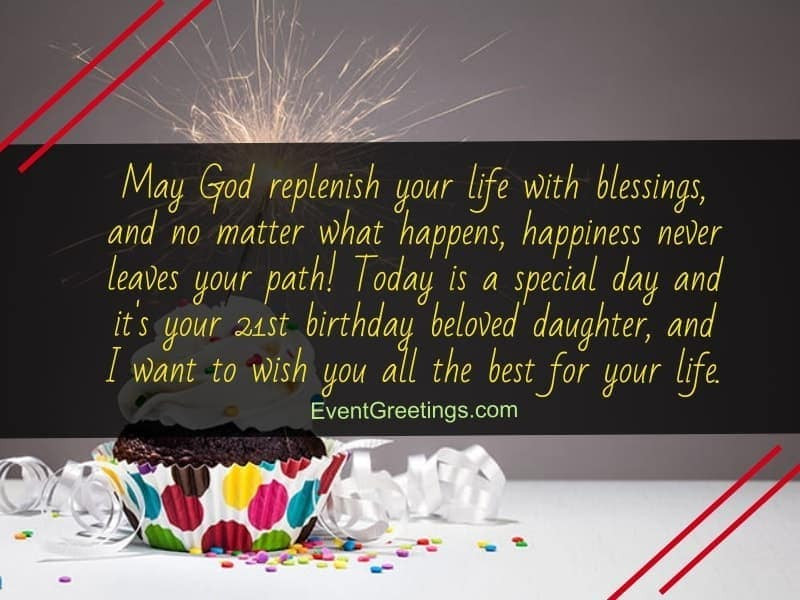 Birthday Blessings Quotes
 Happy 21st Birthday Quotes and Wishes With Love Events