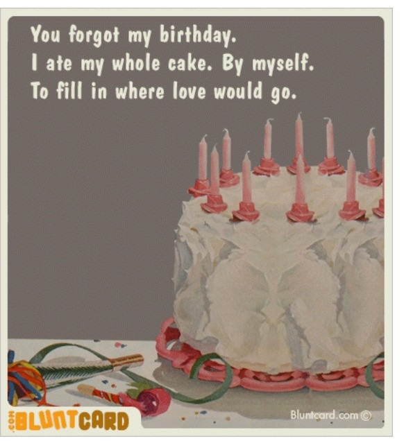 Birthday Blunt Cards
 52 best Birthday Quotes images on Pinterest