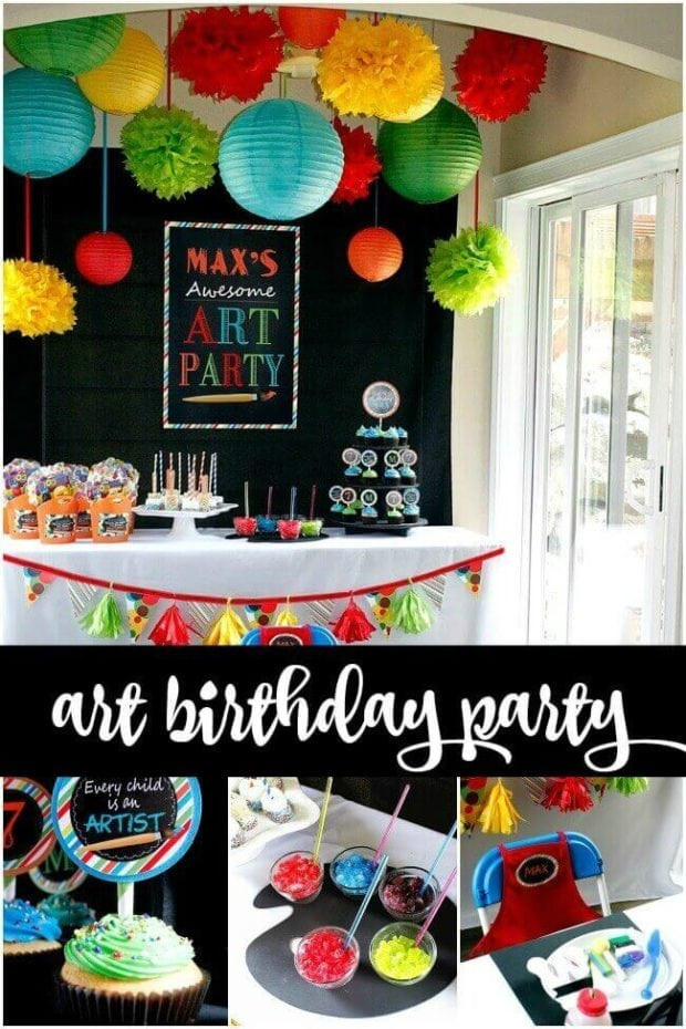 Birthday Boy Decorations
 13 Birthday Party Ideas for Boys Spaceships and Laser Beams