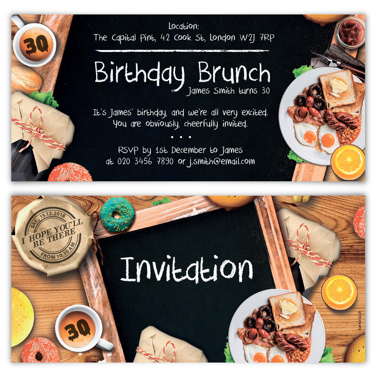 Birthday Brunch Invitations
 Birthday Invitation Cards Brunch