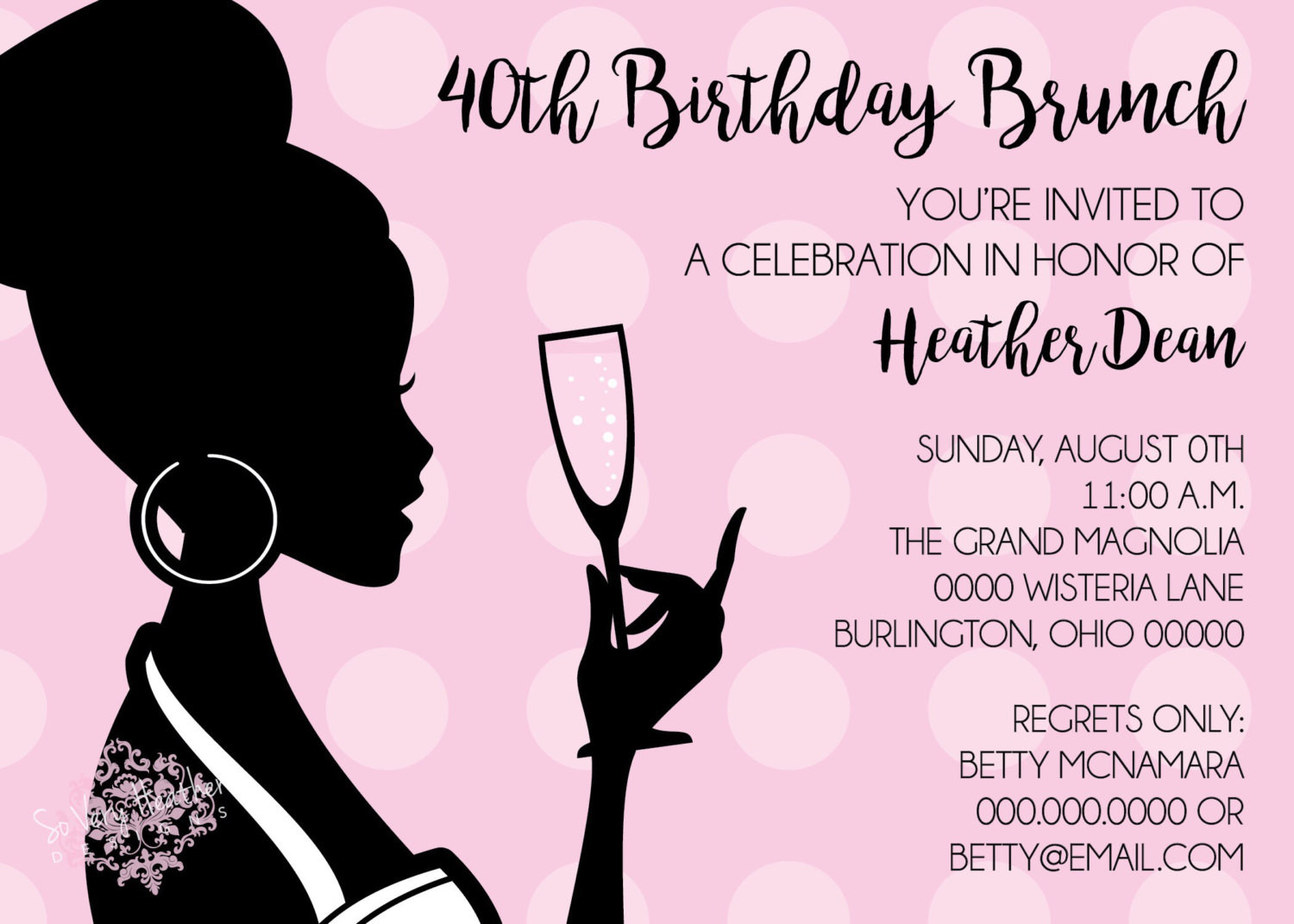 Birthday Brunch Invitations
 Bubbly Birthday Brunch Bridal Shower Mother s Day Brunch