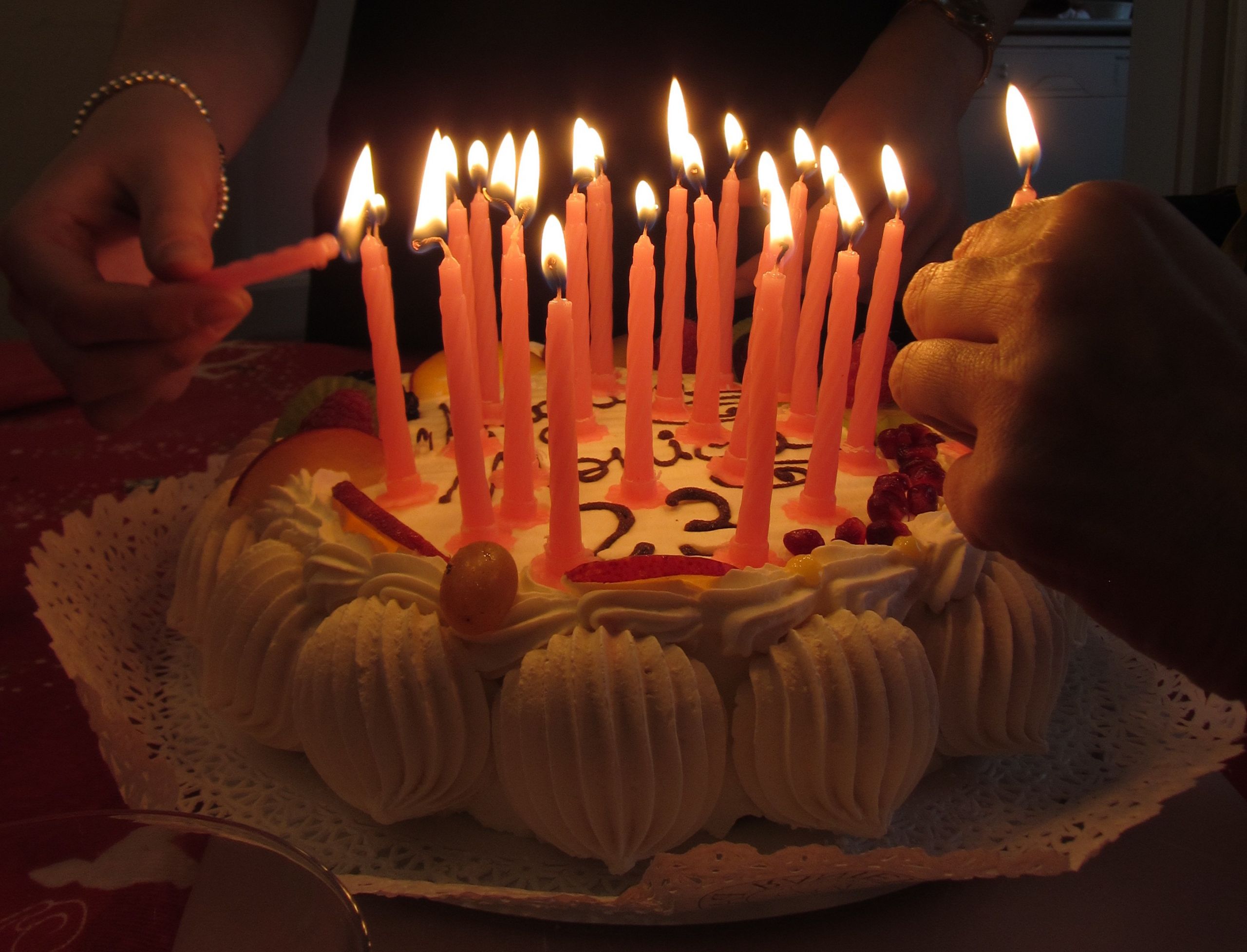 Birthday Cake Candle
 Blowing Out Birthday Candles Makes the Cake Taste Better