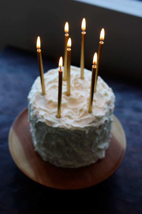 Birthday Cake Candle
 Gold Birthday Candles