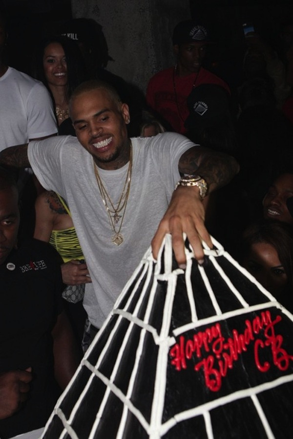 Birthday Cake Chris Brown
 Ashmark Olakunle s Blog Chris Brown Shows f His
