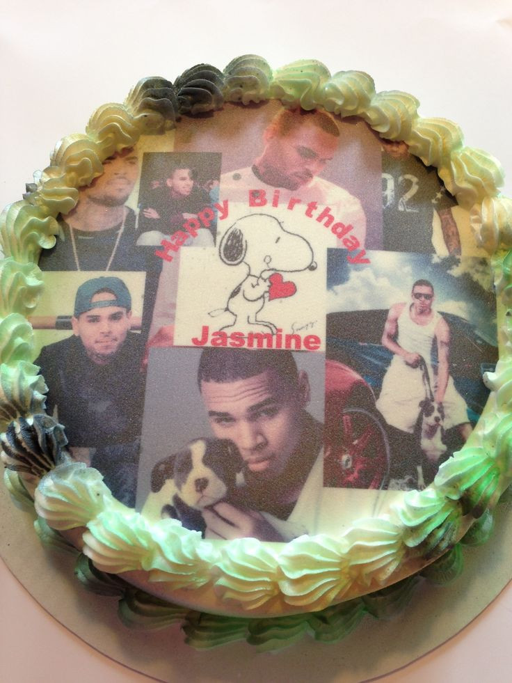 Birthday Cake Chris Brown
 My baby girls birthday cake I luv u Jazz Chris Brown