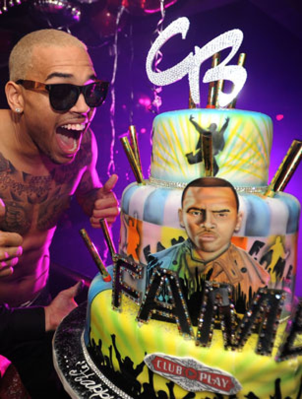 Birthday Cake Chris Brown
 Celebrity birthday cakes Chris Brown s birthday cake