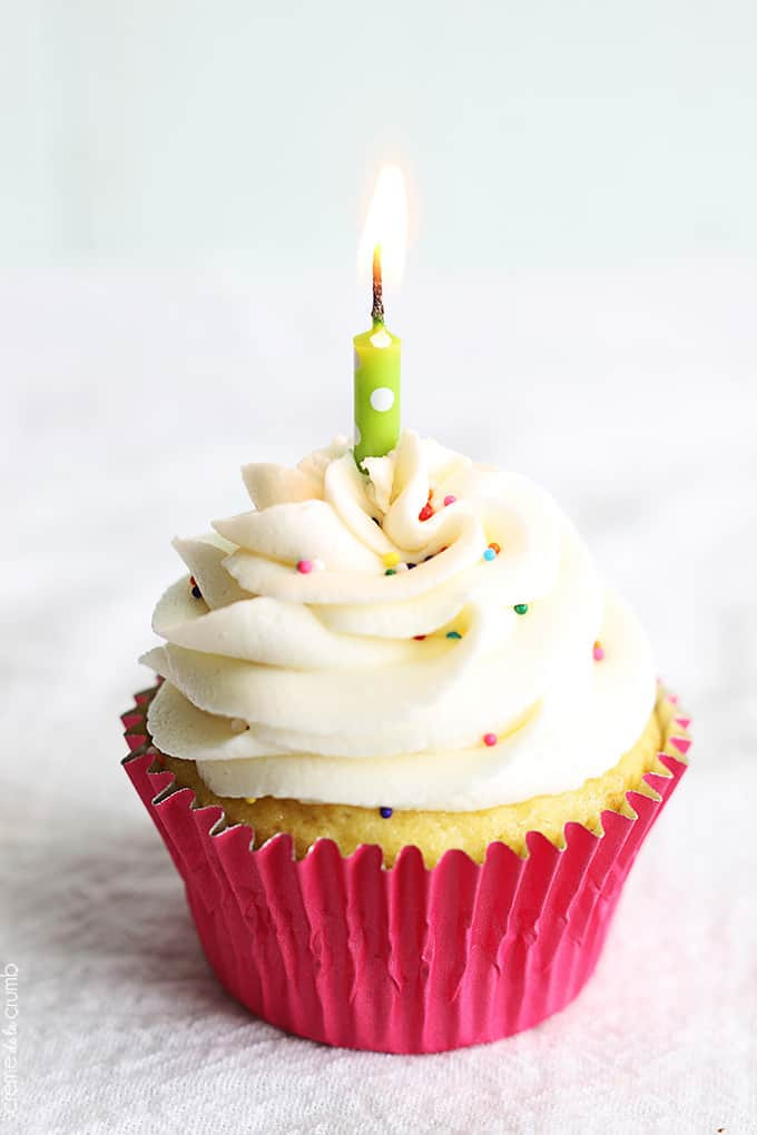 Birthday Cake Cupcakes
 Birthday Cake Cupcakes