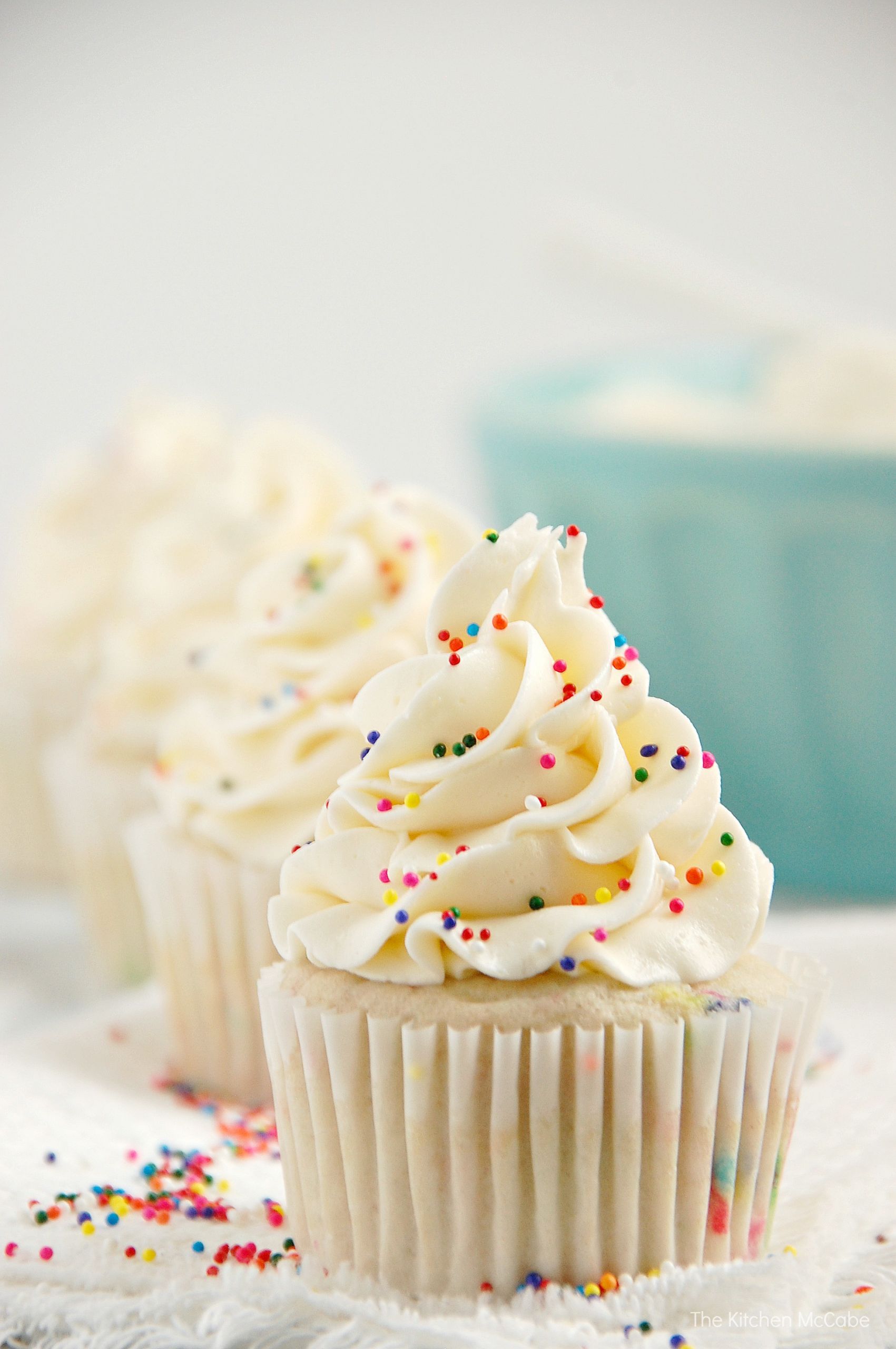 Birthday Cake Cupcakes
 Funfetti Birthday Cake Cupcakes Ditch that boxed mix