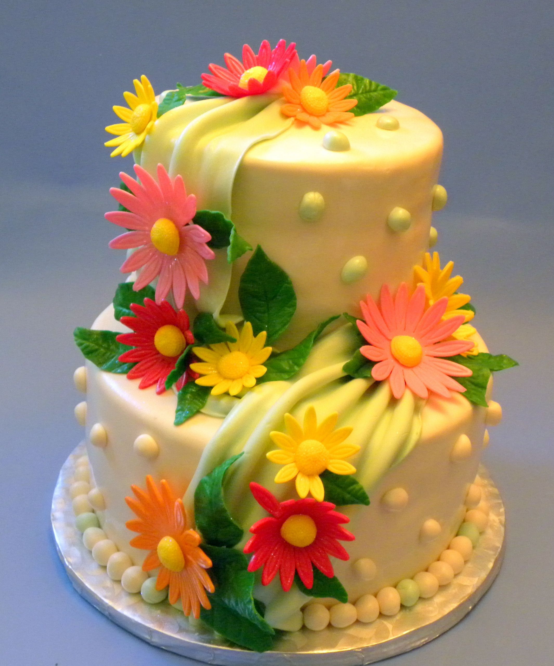 Birthday Cake Design
 Flower Cakes – Decoration Ideas