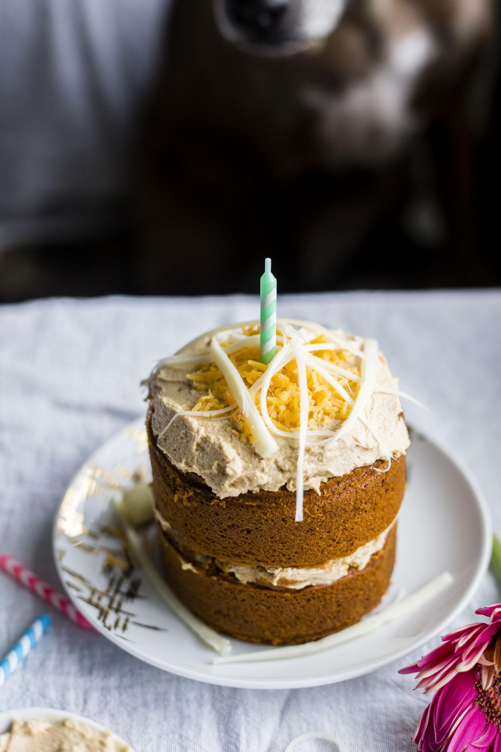 Birthday Cake Dog
 Mini Dog Birthday Cake The Almond Eater