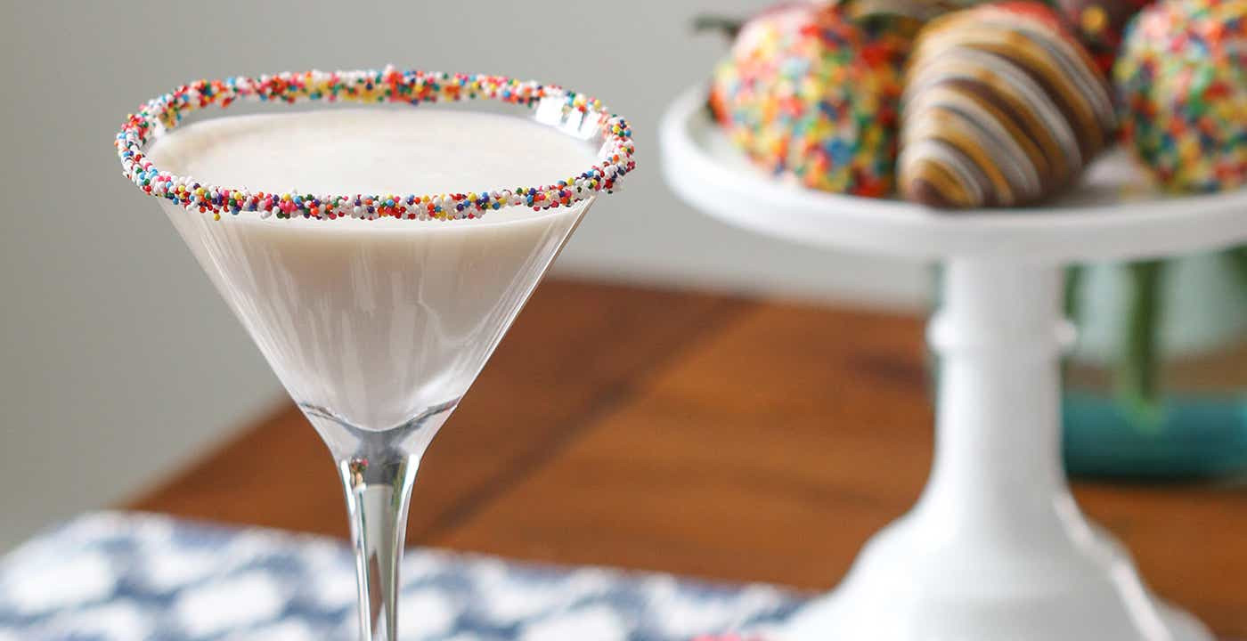 Birthday Cake Drink Recipe
 How to make a Birthday Cake Martini