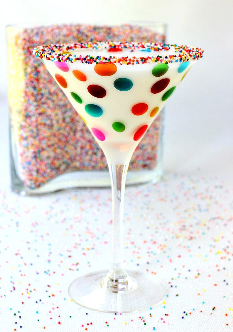 Birthday Cake Drink Recipe
 Birthday Cake Martini Mantitlement